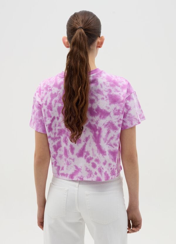 Ovs T-shirt Tie Dye Stampa Stitch