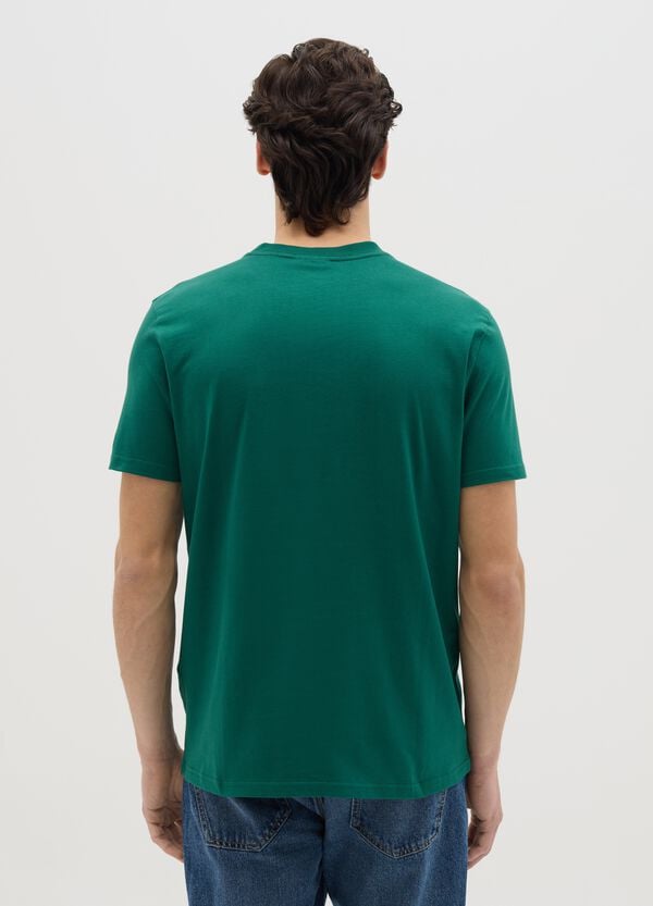 Ovs T-shirt Verde A Maniche Corte Canada's Trail