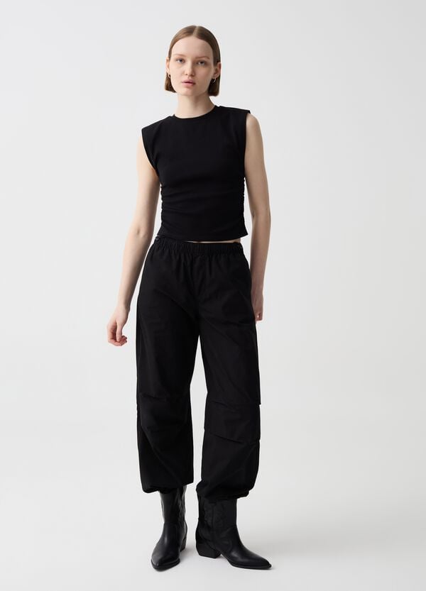 Ovs Tank top boxy fit con arricciatura