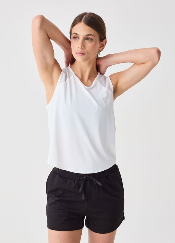 Ovs Tank Top Con Inserti In Mesh ALTAVIA STUDIO