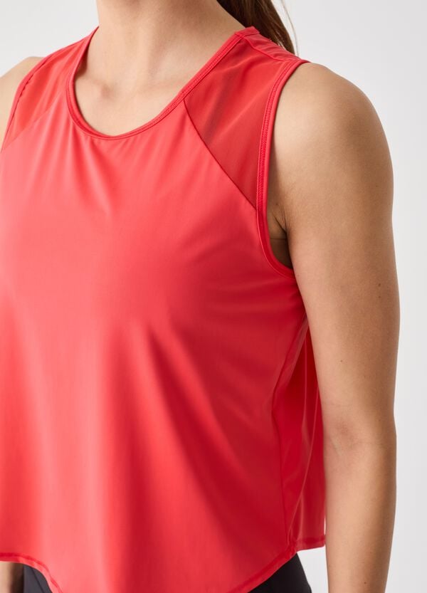 Ovs Tank Top Con Inserti In Mesh ALTAVIA STUDIO
