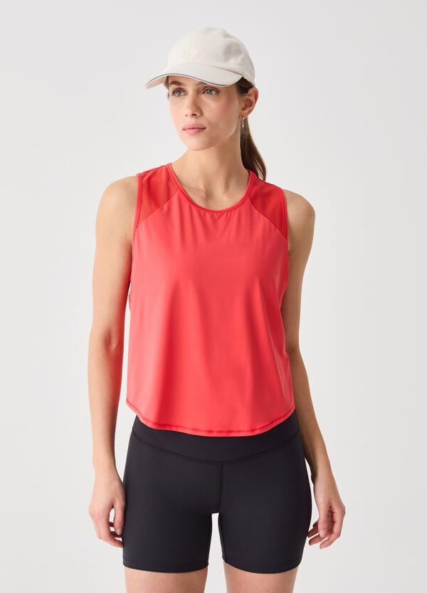 Ovs Tank top con inserti in mesh ALTAVIA STUDIO