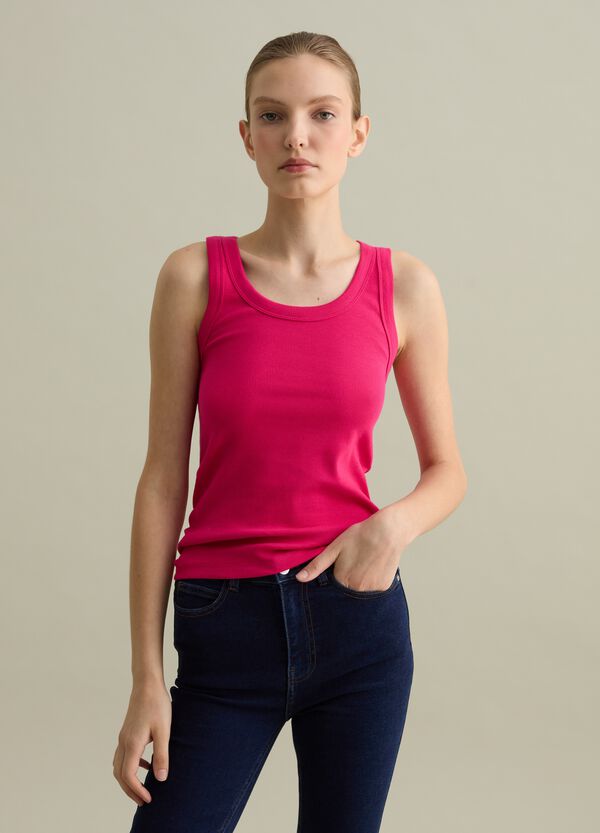 Ovs Tank Top Fuxia A Costine