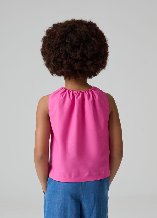 Ovs Tank Top In Cotone Con Sormonto