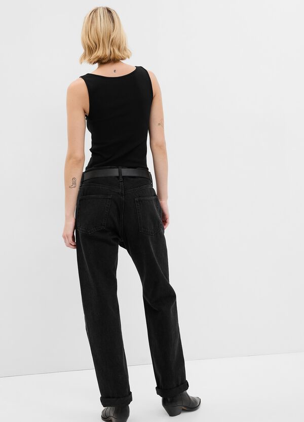 Ovs Tank Top In Cotone E Modal Stretch