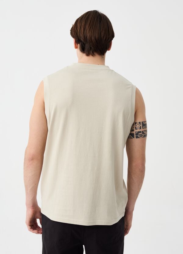 Ovs Tank Top In Cotone Girocollo