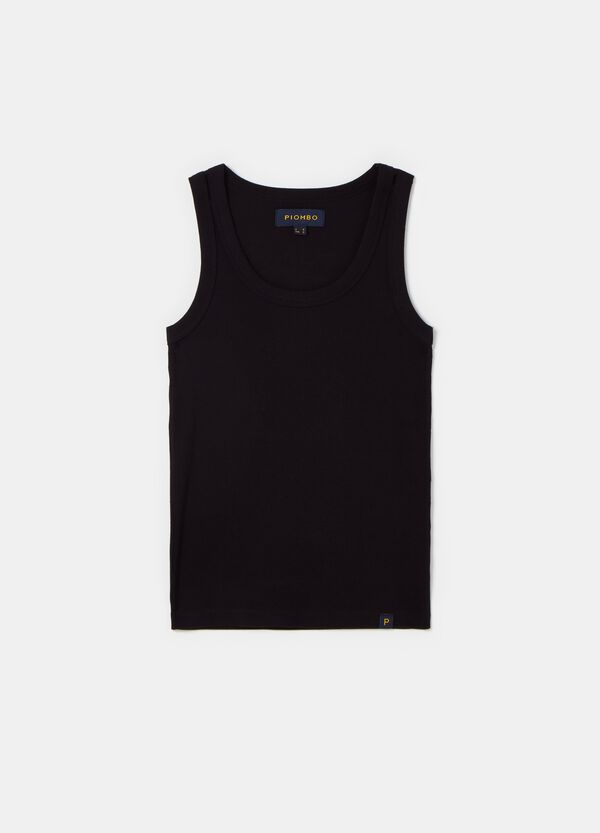 Ovs Tank Top In Cotone Stretch A Costine