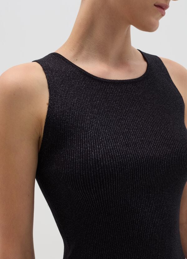 Ovs Tank Top In Lurex A Costine