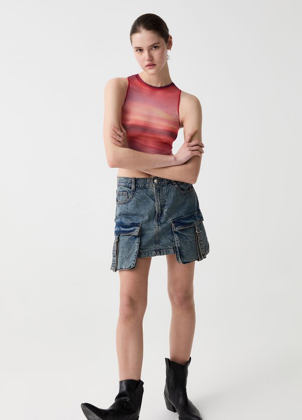 Ovs Tank top in mesh