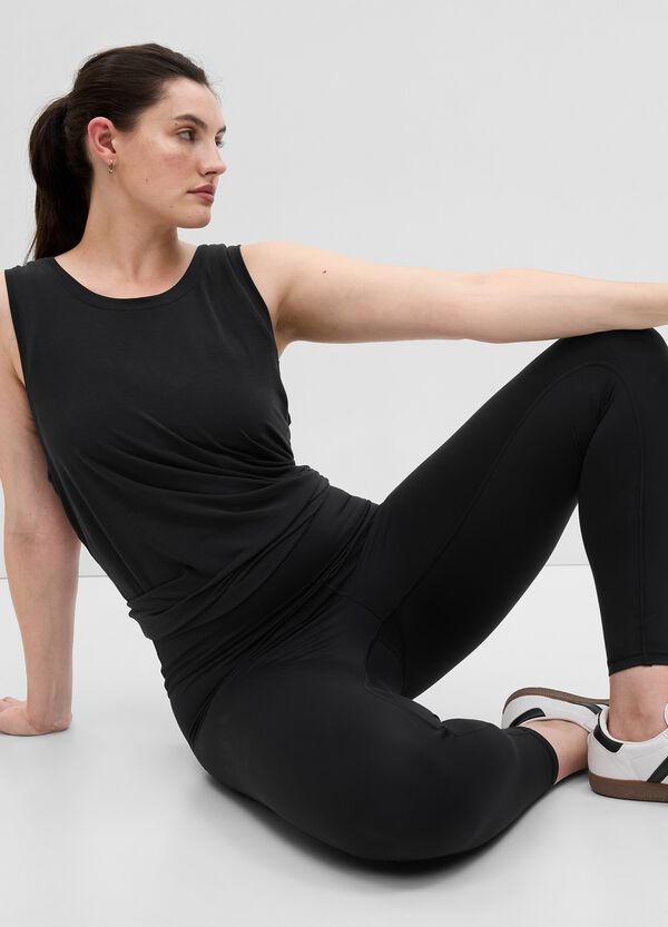 Ovs Tank Top Stretch Girocollo