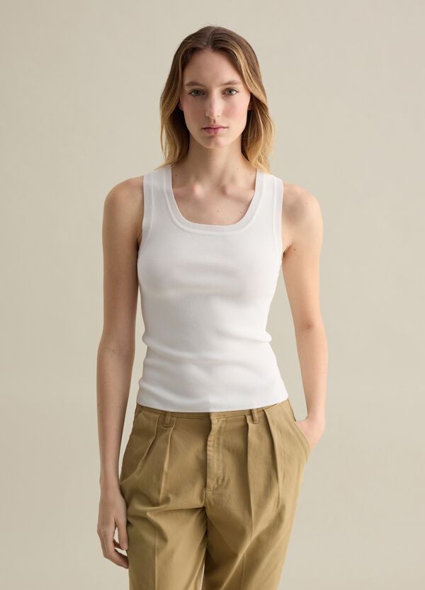 Ovs Tank Top Tinta Unita