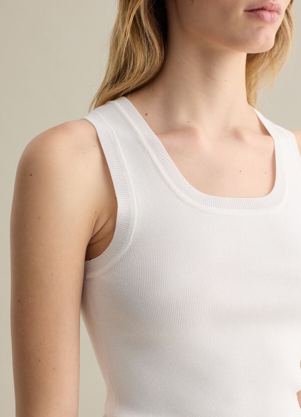 Ovs Tank Top Tinta Unita