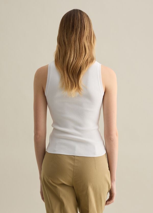 Ovs Tank Top Tinta Unita