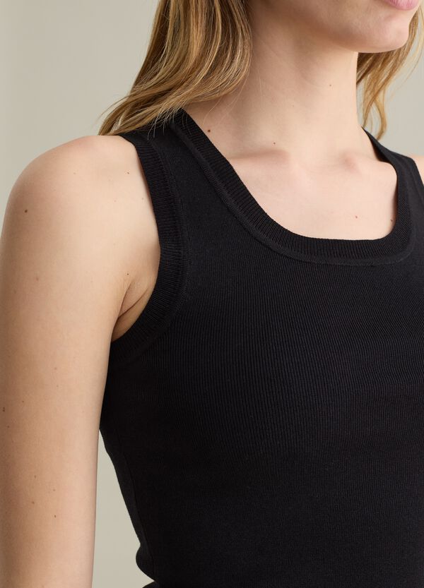 Ovs Tank Top Tinta Unita