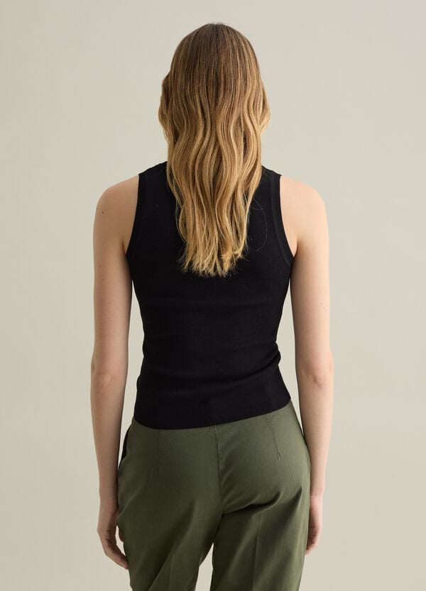 Ovs Tank Top Tinta Unita