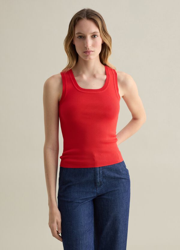 Ovs Tank Top Tinta Unita