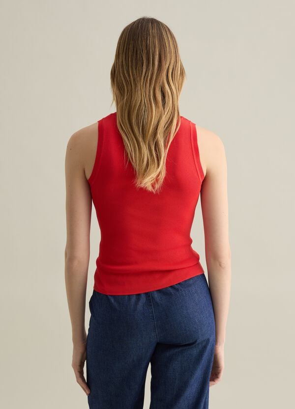 Ovs Tank Top Tinta Unita