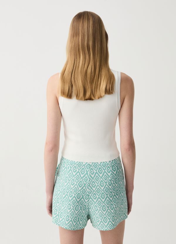 Ovs Tank Top Tinta Unita