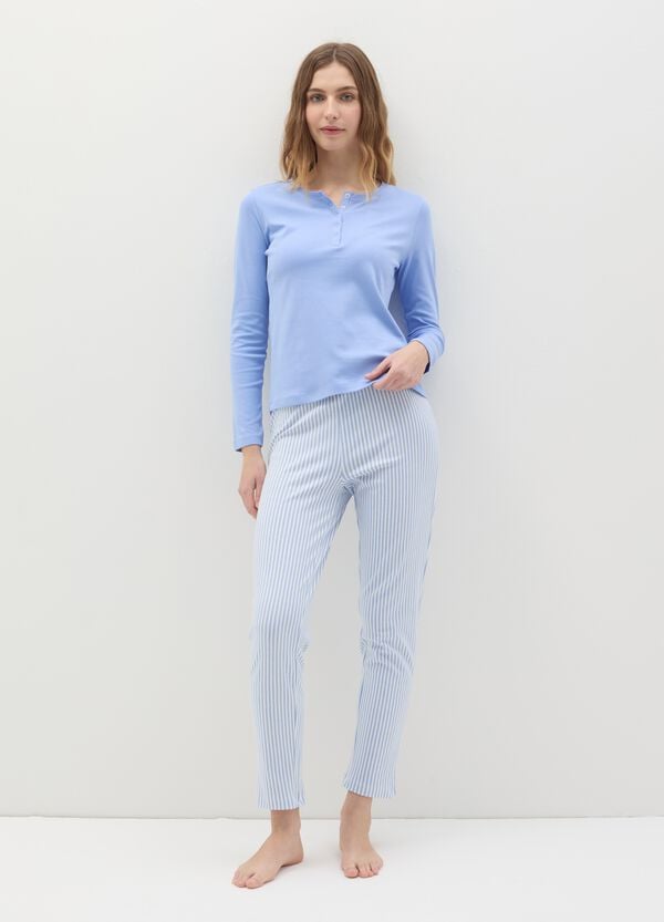 Ovs Top Pigiama Con Scollo Serafino