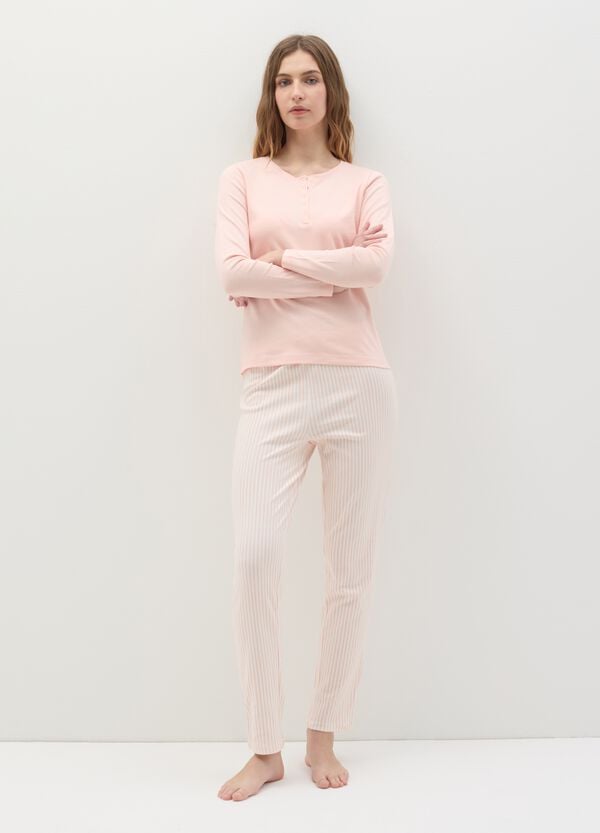 Ovs Top Pigiama Con Scollo Serafino