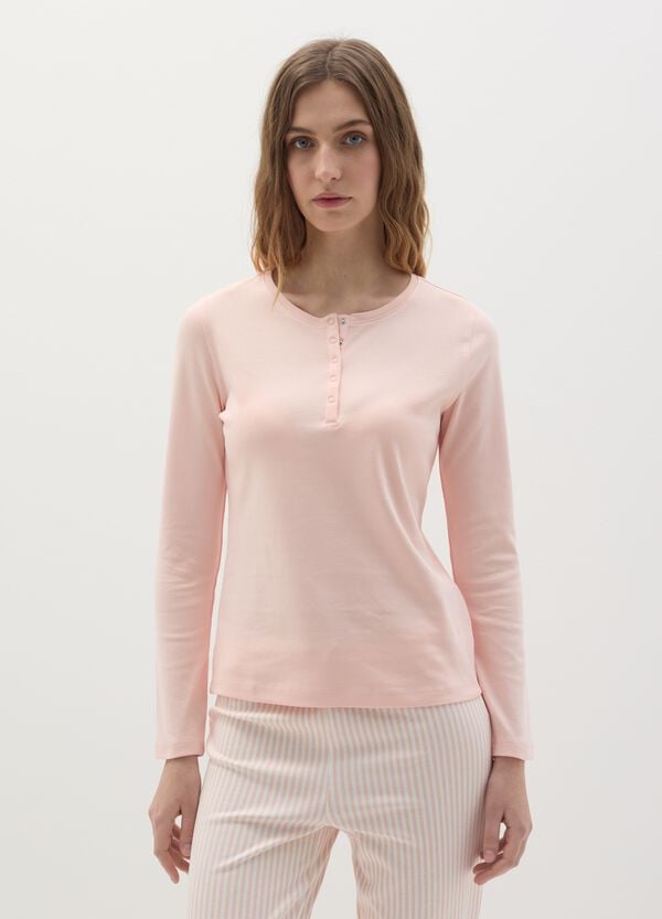 Ovs Top pigiama con scollo serafino