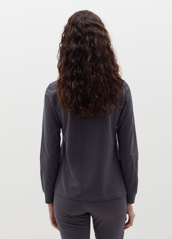 Ovs Top Pigiama Con Stampa "Tu Es Mon Petit Amour"