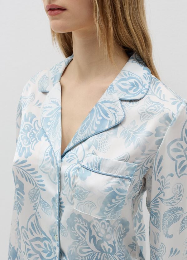 Ovs Top Pigiama Stampa Floreale