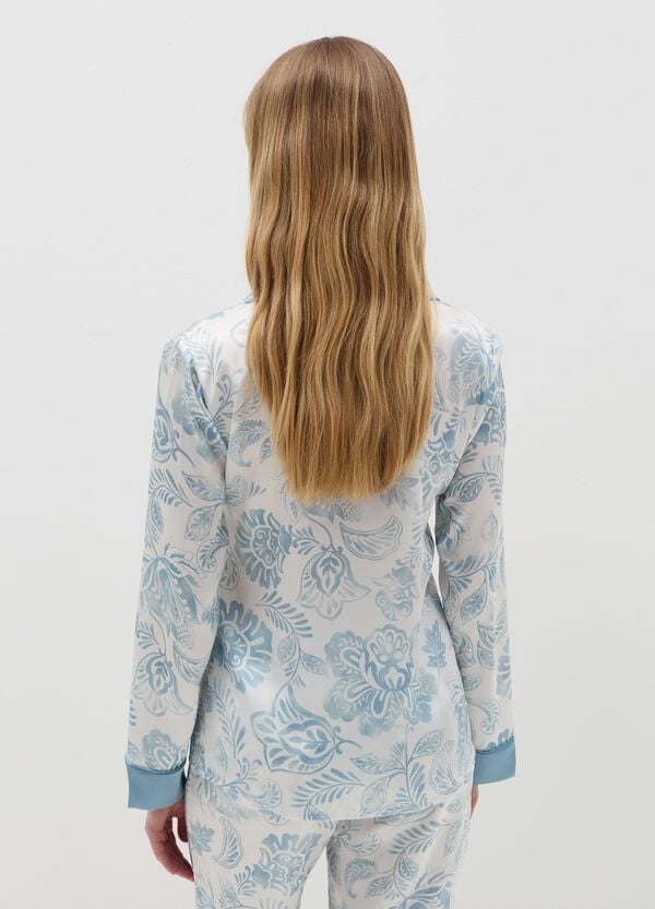 Ovs Top Pigiama Stampa Floreale