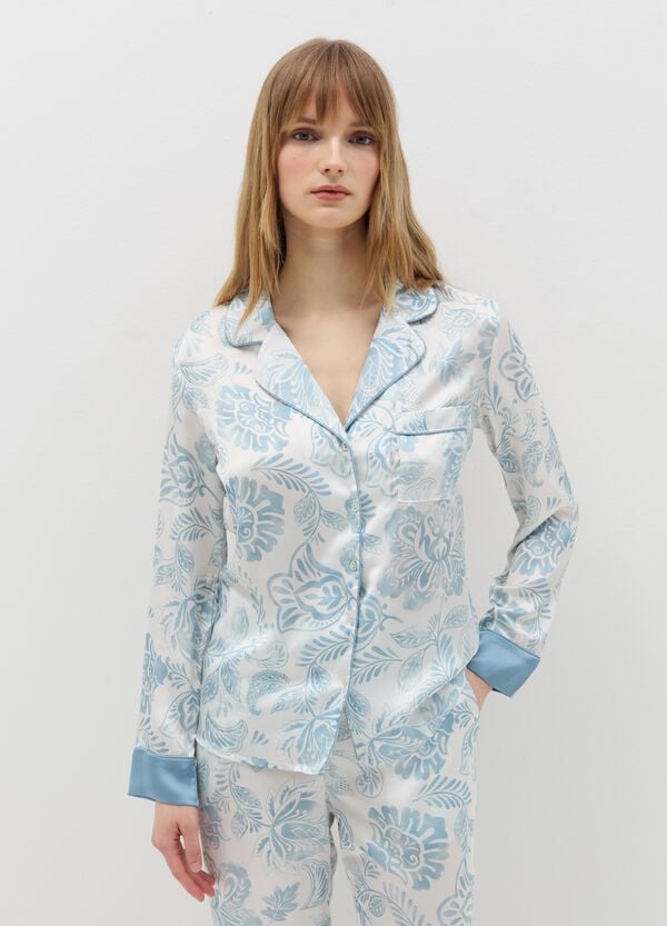 Ovs Top pigiama stampa floreale