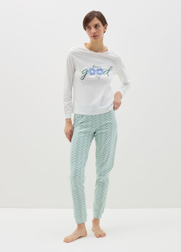 Ovs Top pigiama stampa "Have a Good Day"