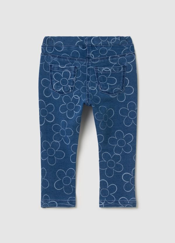 Ovs Treggings Con Stampa Fiori