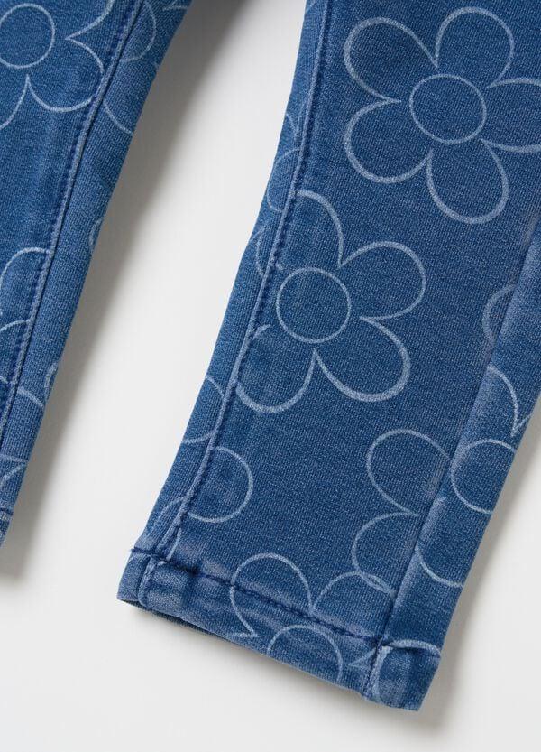Ovs Treggings Con Stampa Fiori
