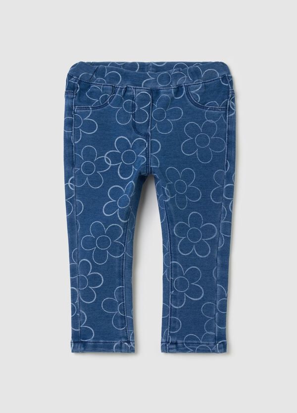 Ovs Treggings con stampa fiori