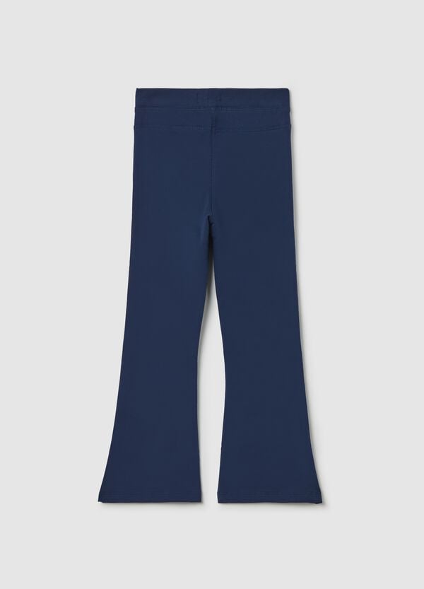 Ovs Treggings Flare Fit In Cotone Stretch