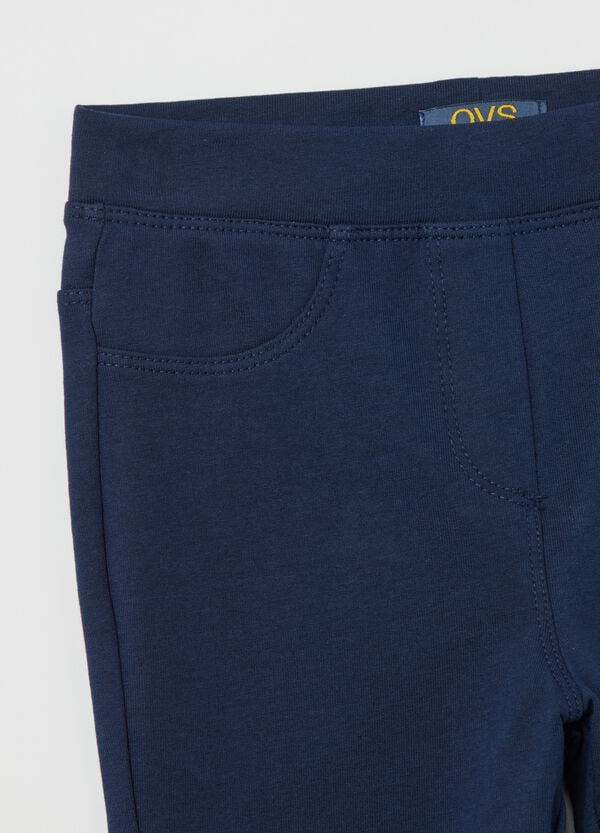 Ovs Treggings Flare Fit In Cotone Stretch