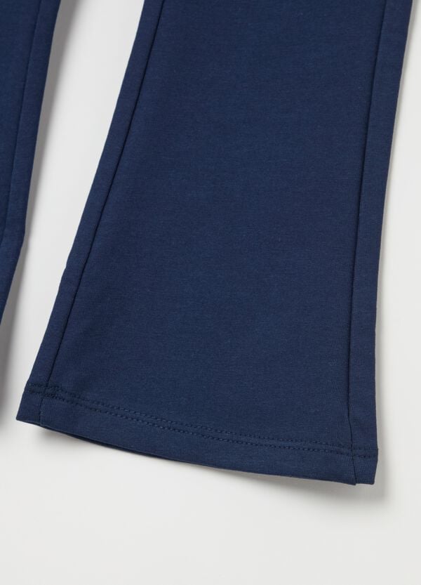 Ovs Treggings Flare Fit In Cotone Stretch
