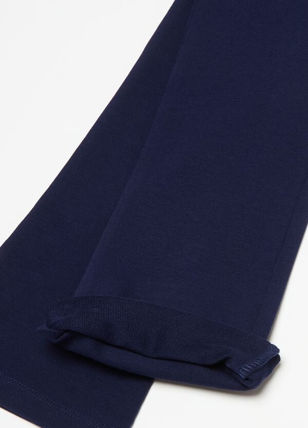 Ovs Treggings Flare Fit In Cotone Stretch