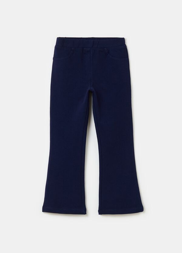 Ovs Treggings flare fit in cotone stretch