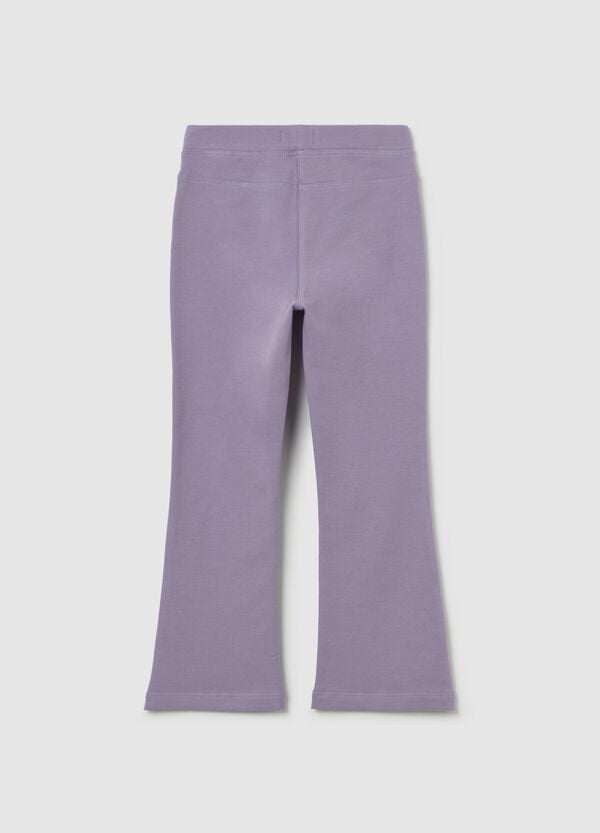 Ovs Treggings Flare Fit In Cotone Stretch