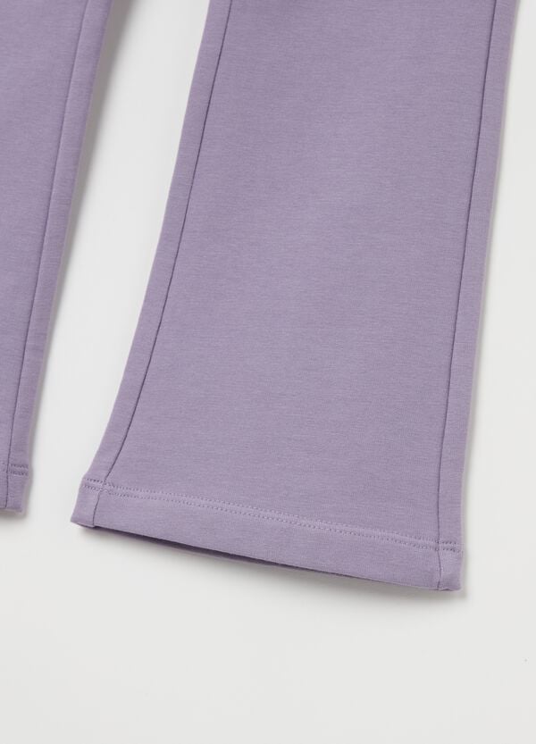 Ovs Treggings Flare Fit In Cotone Stretch