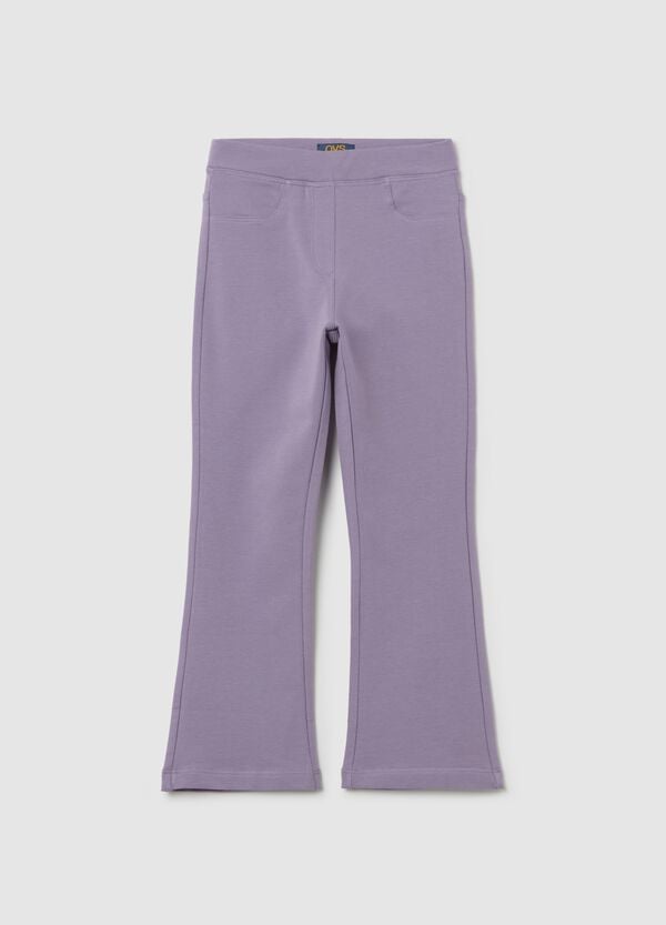 Ovs Treggings flare fit in cotone stretch