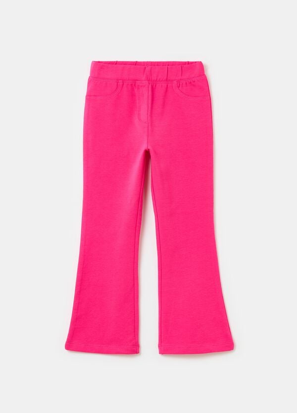 Ovs Treggings Flare Fit In Cotone Stretch
