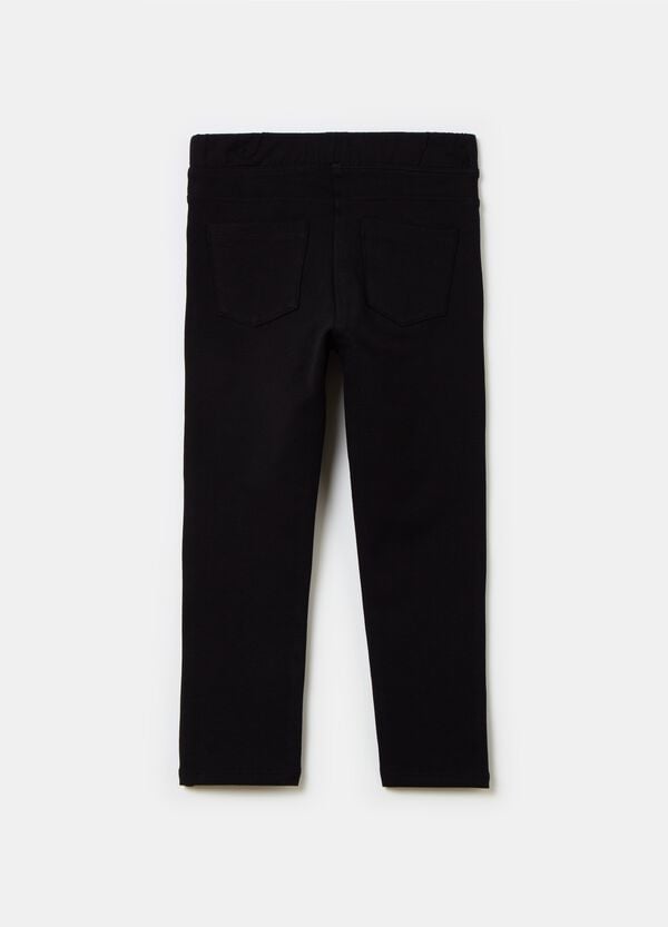 Ovs Treggings In Cotone Stretch Con Ricamo
