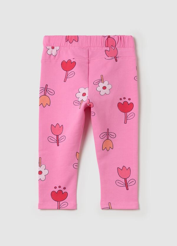 Ovs Treggings In Cotone Stretch Con Stampa