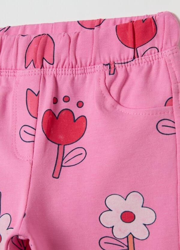 Ovs Treggings In Cotone Stretch Con Stampa