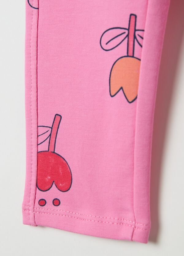 Ovs Treggings In Cotone Stretch Con Stampa