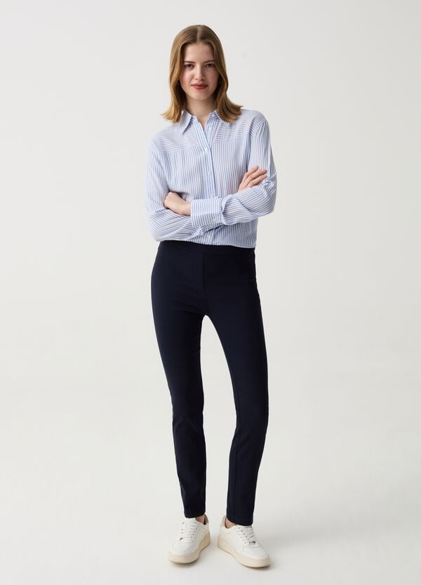 Ovs Treggings in viscosa sostenibile stretch