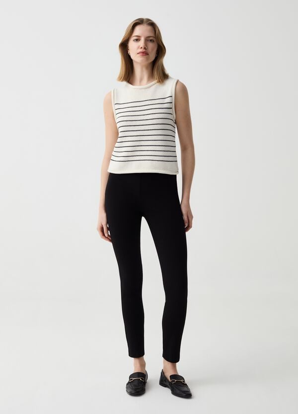 Ovs Treggings in viscosa sostenibile stretch