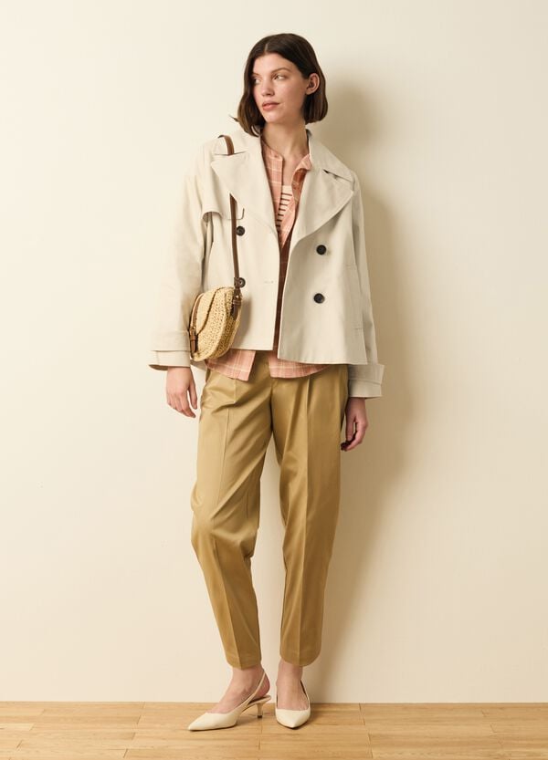 Ovs Trench Corto Doppiopetto