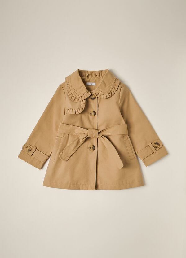 Ovs Trench in misto cotone IANA neonata